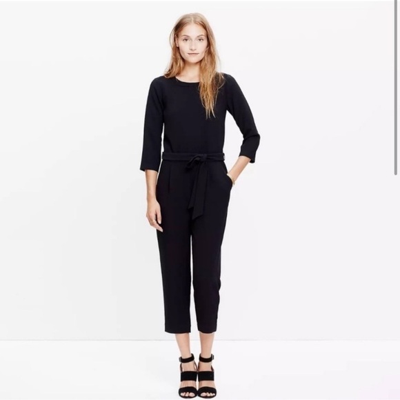 Madewell Black Sloan Jumpsuit - Picture 2 of 12
